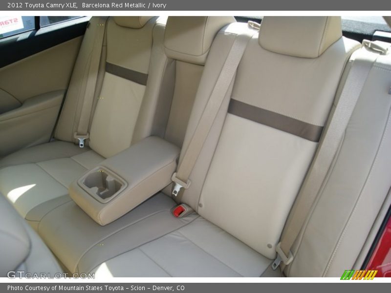 Barcelona Red Metallic / Ivory 2012 Toyota Camry XLE