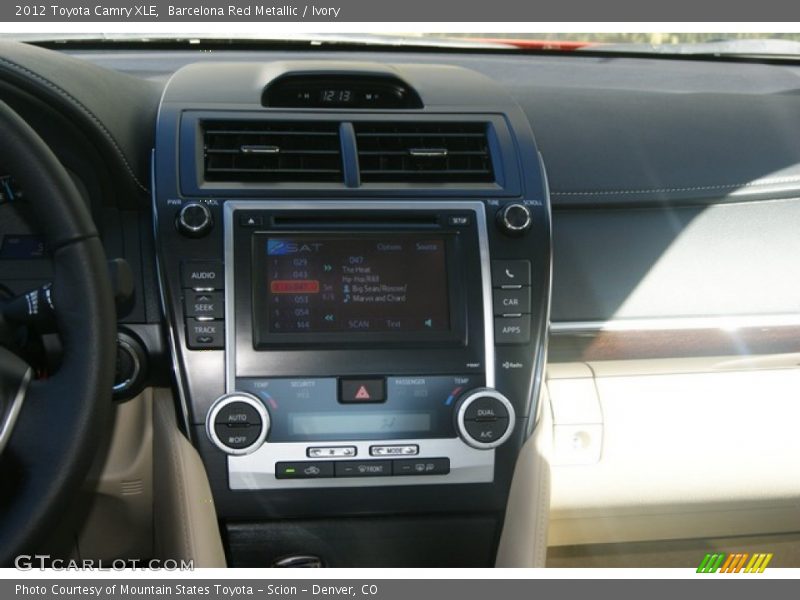 Barcelona Red Metallic / Ivory 2012 Toyota Camry XLE