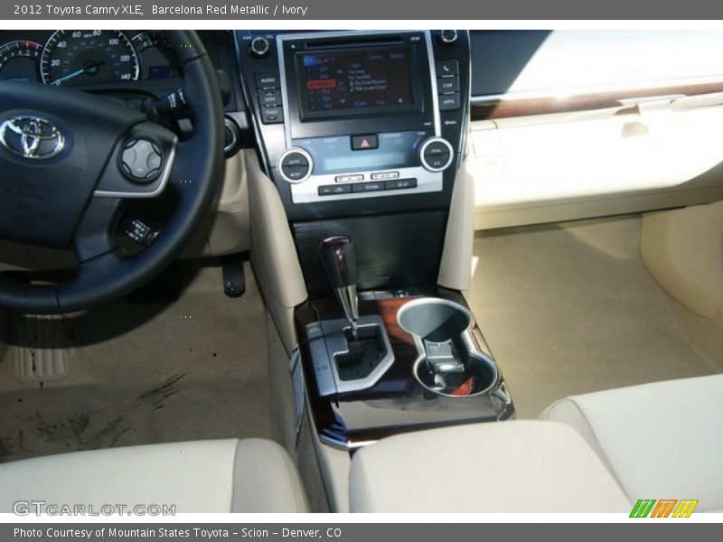 Barcelona Red Metallic / Ivory 2012 Toyota Camry XLE