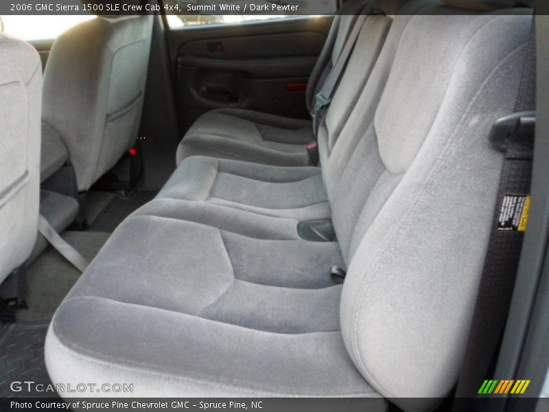 Summit White / Dark Pewter 2006 GMC Sierra 1500 SLE Crew Cab 4x4
