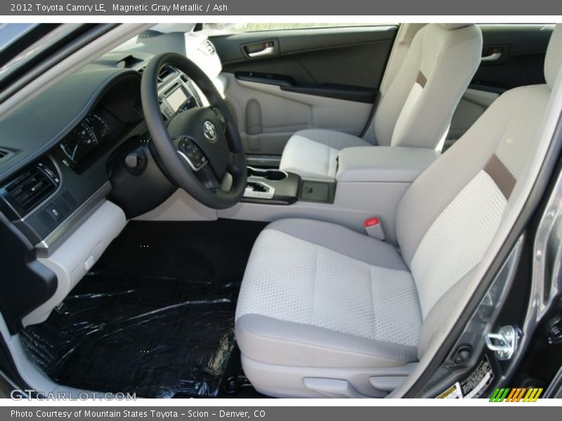 Magnetic Gray Metallic / Ash 2012 Toyota Camry LE