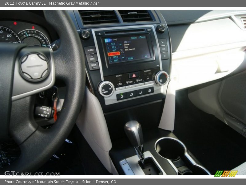 Magnetic Gray Metallic / Ash 2012 Toyota Camry LE