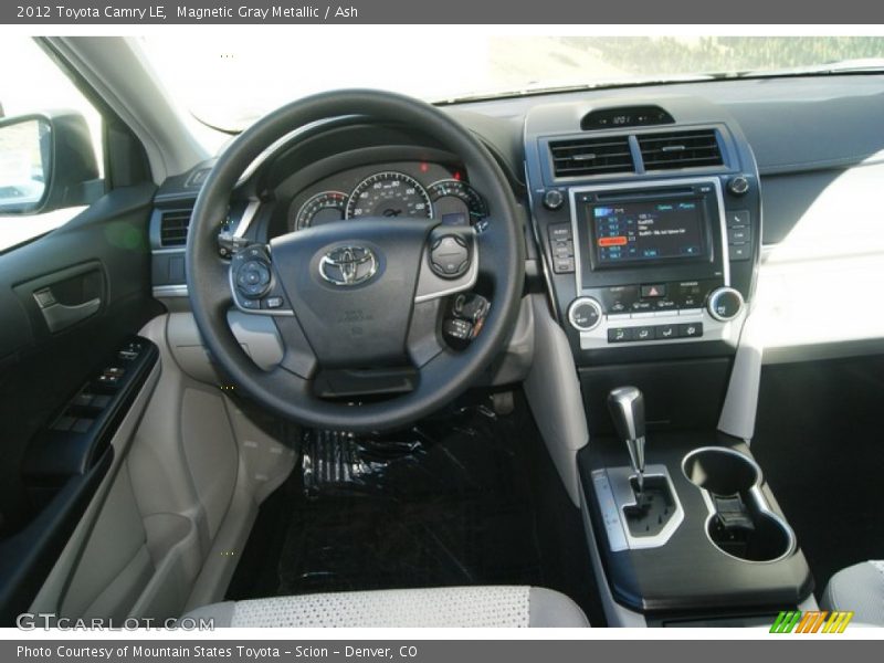 Magnetic Gray Metallic / Ash 2012 Toyota Camry LE