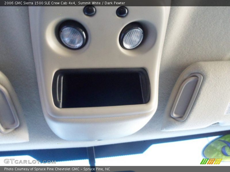 Summit White / Dark Pewter 2006 GMC Sierra 1500 SLE Crew Cab 4x4