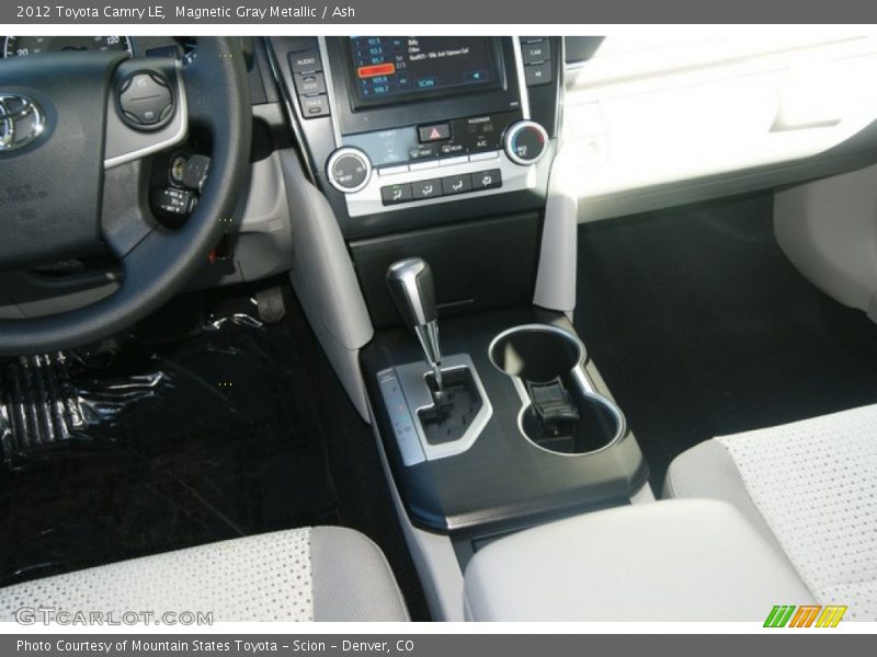 Magnetic Gray Metallic / Ash 2012 Toyota Camry LE