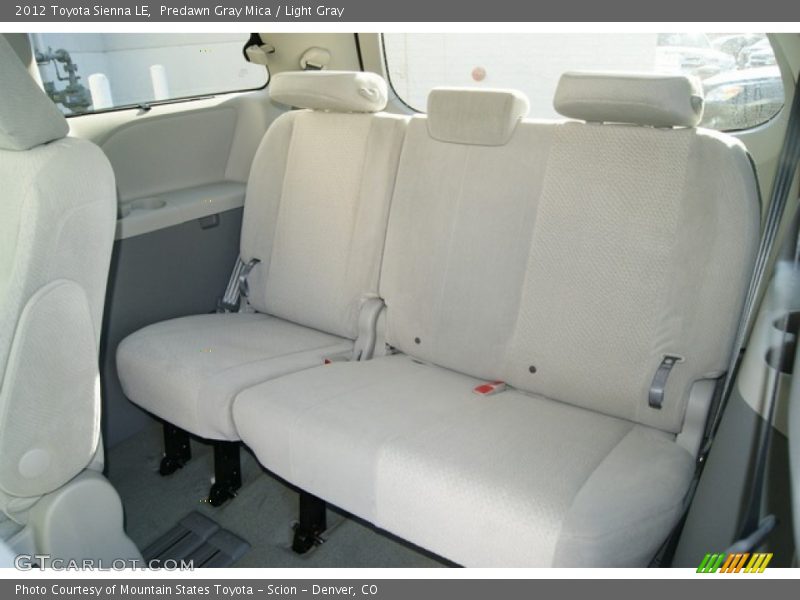 Predawn Gray Mica / Light Gray 2012 Toyota Sienna LE