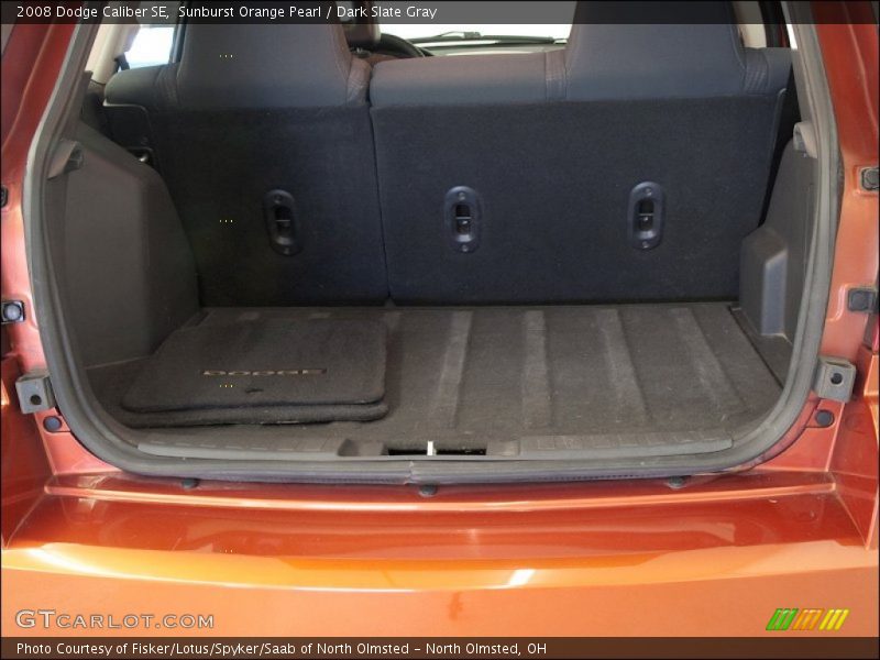 Sunburst Orange Pearl / Dark Slate Gray 2008 Dodge Caliber SE