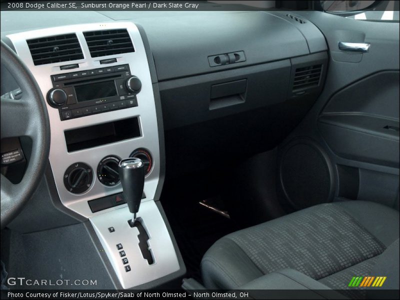 Sunburst Orange Pearl / Dark Slate Gray 2008 Dodge Caliber SE
