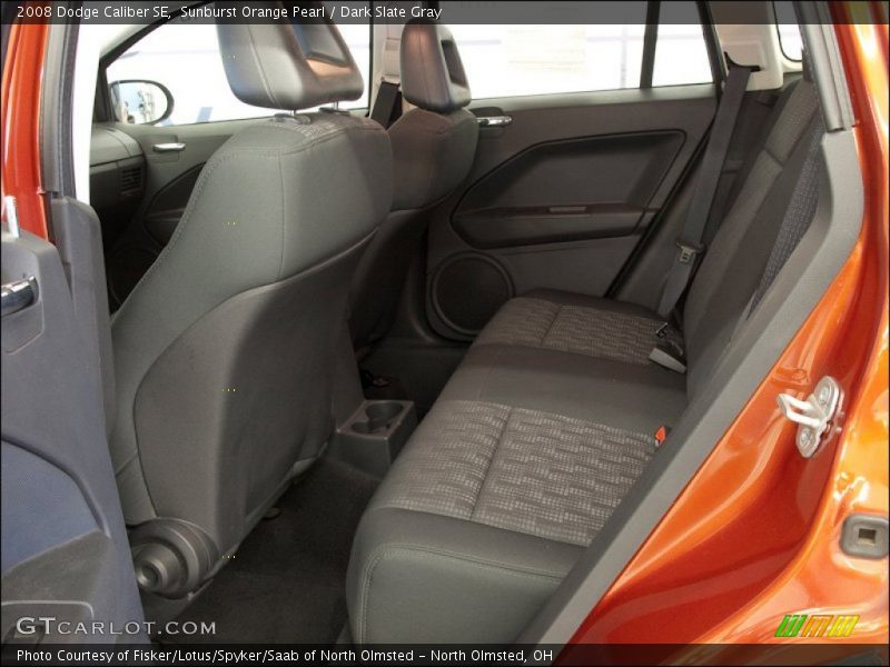 Sunburst Orange Pearl / Dark Slate Gray 2008 Dodge Caliber SE