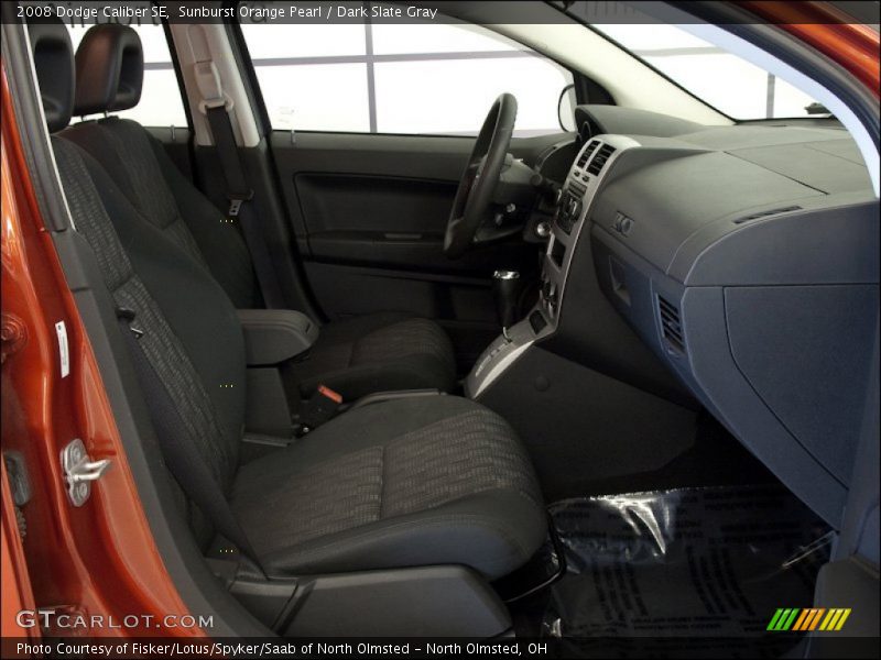 Sunburst Orange Pearl / Dark Slate Gray 2008 Dodge Caliber SE