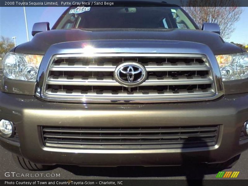 Pyrite Gray Mica / Sand Beige 2008 Toyota Sequoia Limited