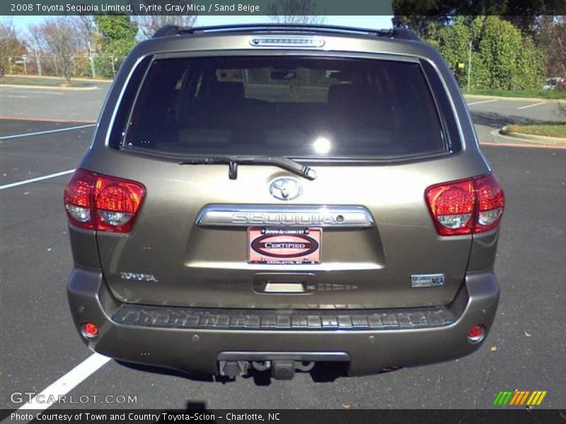 Pyrite Gray Mica / Sand Beige 2008 Toyota Sequoia Limited