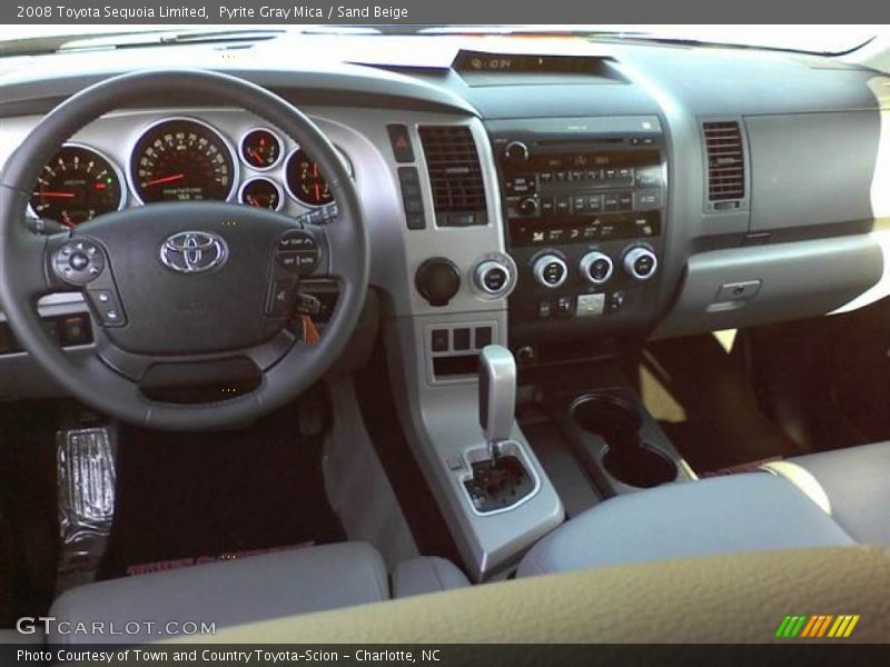 Pyrite Gray Mica / Sand Beige 2008 Toyota Sequoia Limited