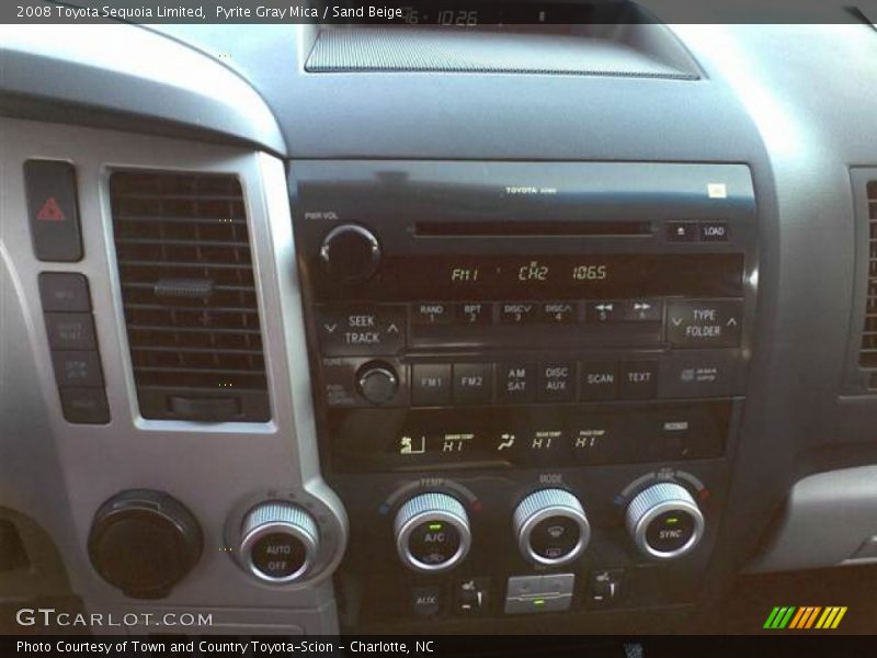 Pyrite Gray Mica / Sand Beige 2008 Toyota Sequoia Limited