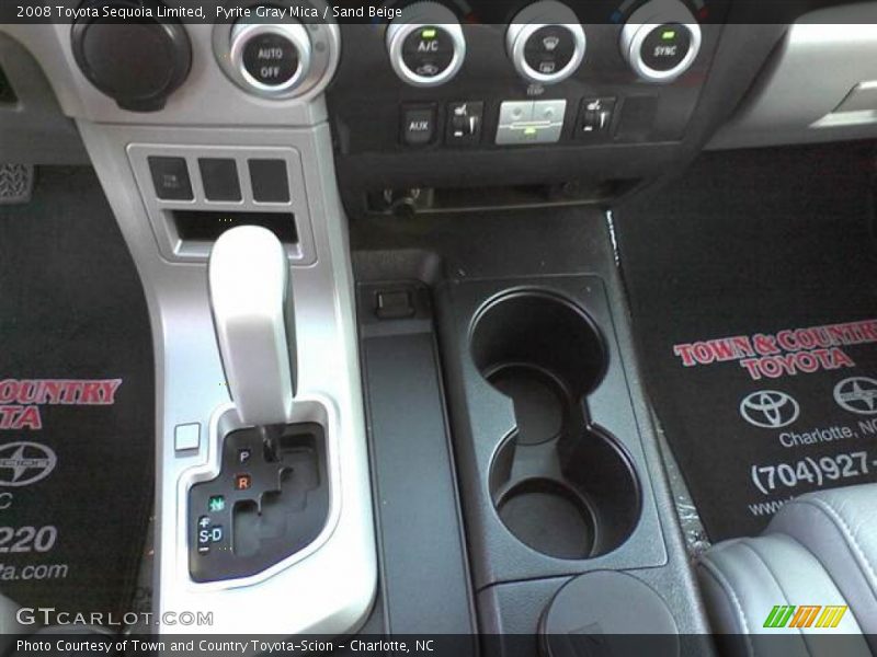 Pyrite Gray Mica / Sand Beige 2008 Toyota Sequoia Limited