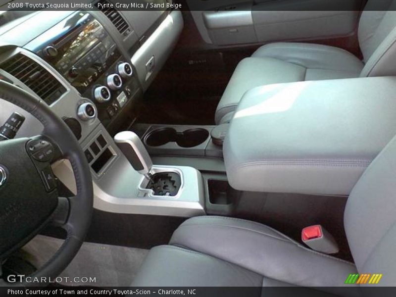 Pyrite Gray Mica / Sand Beige 2008 Toyota Sequoia Limited