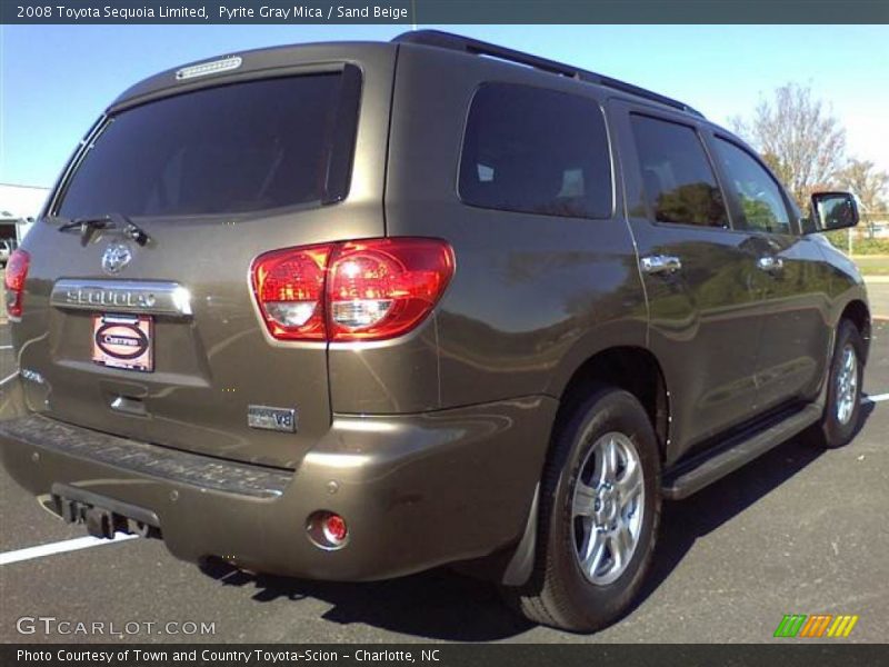 Pyrite Gray Mica / Sand Beige 2008 Toyota Sequoia Limited