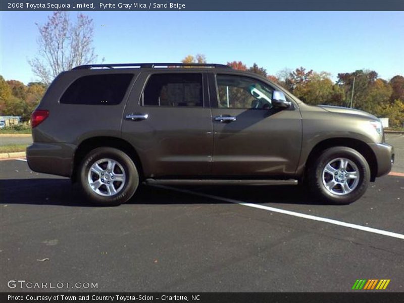 Pyrite Gray Mica / Sand Beige 2008 Toyota Sequoia Limited