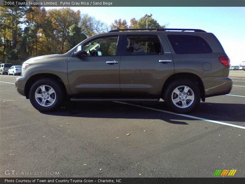 Pyrite Gray Mica / Sand Beige 2008 Toyota Sequoia Limited