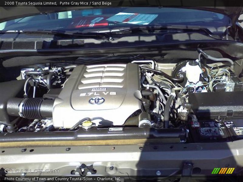 Pyrite Gray Mica / Sand Beige 2008 Toyota Sequoia Limited