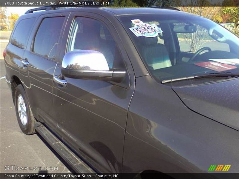 Pyrite Gray Mica / Sand Beige 2008 Toyota Sequoia Limited