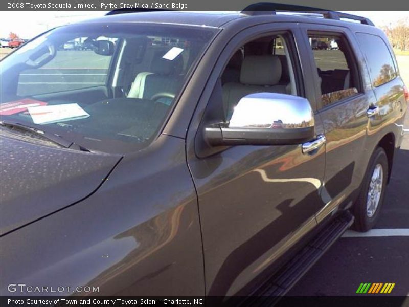 Pyrite Gray Mica / Sand Beige 2008 Toyota Sequoia Limited