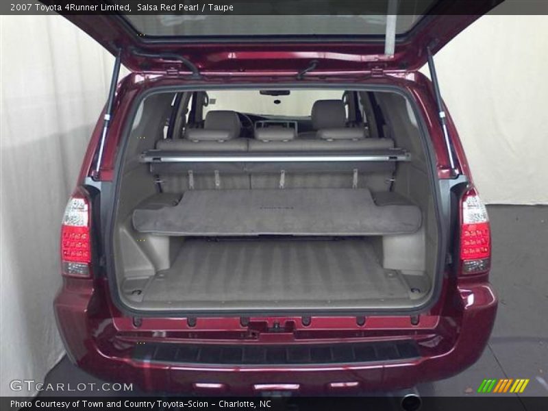 Salsa Red Pearl / Taupe 2007 Toyota 4Runner Limited