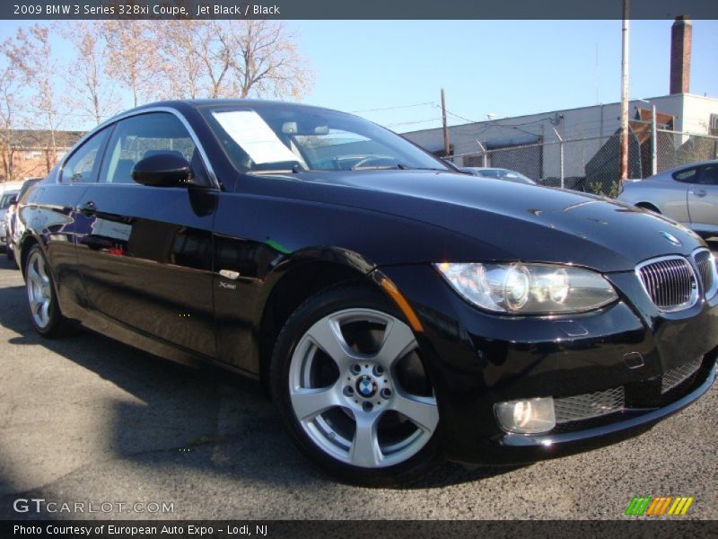 Jet Black / Black 2009 BMW 3 Series 328xi Coupe