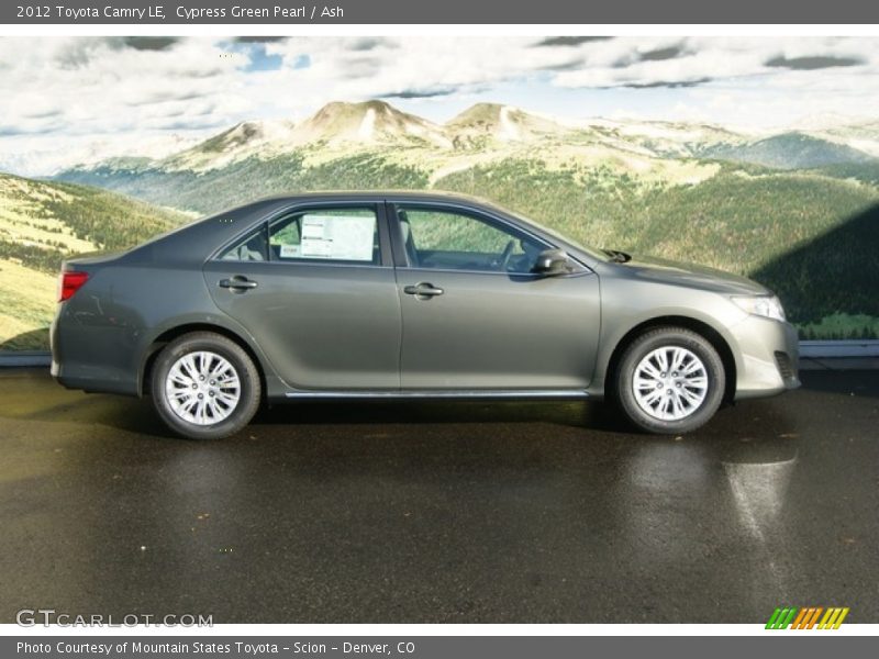 Cypress Green Pearl / Ash 2012 Toyota Camry LE