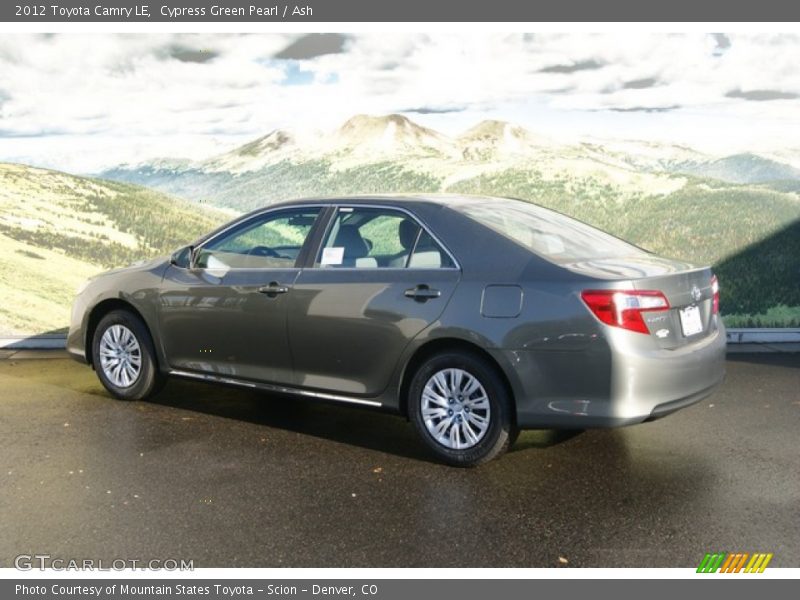 Cypress Green Pearl / Ash 2012 Toyota Camry LE