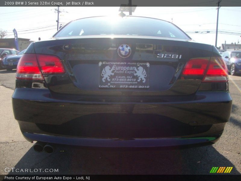 Jet Black / Black 2009 BMW 3 Series 328xi Coupe