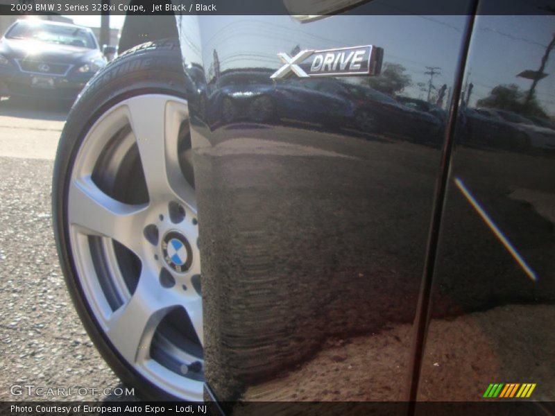 Jet Black / Black 2009 BMW 3 Series 328xi Coupe