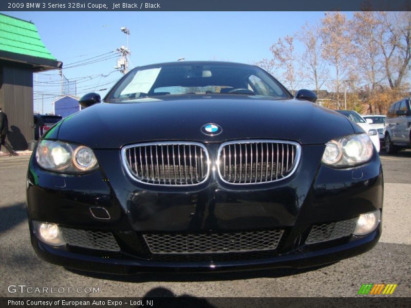 Jet Black / Black 2009 BMW 3 Series 328xi Coupe