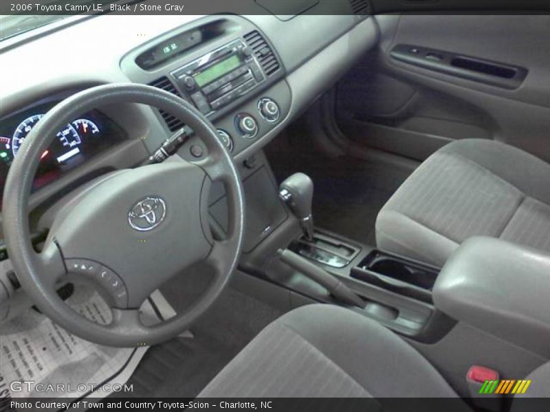 Black / Stone Gray 2006 Toyota Camry LE