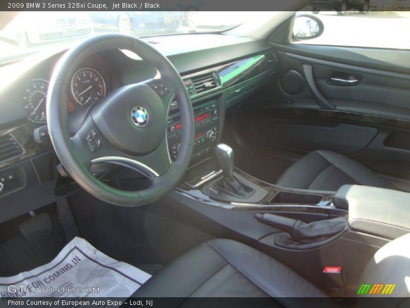 Jet Black / Black 2009 BMW 3 Series 328xi Coupe