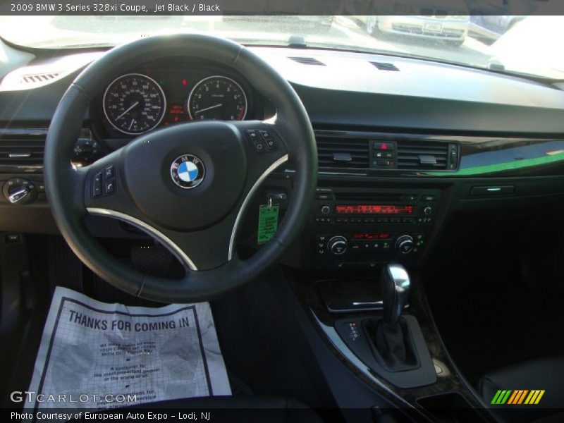 Jet Black / Black 2009 BMW 3 Series 328xi Coupe