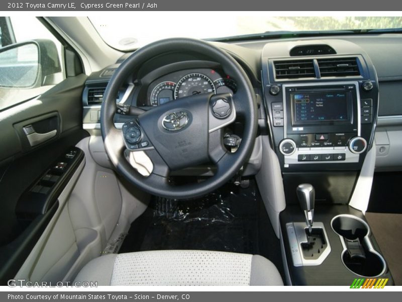 Cypress Green Pearl / Ash 2012 Toyota Camry LE