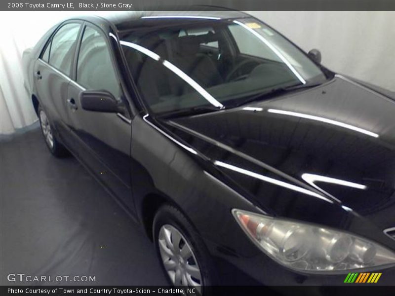 Black / Stone Gray 2006 Toyota Camry LE