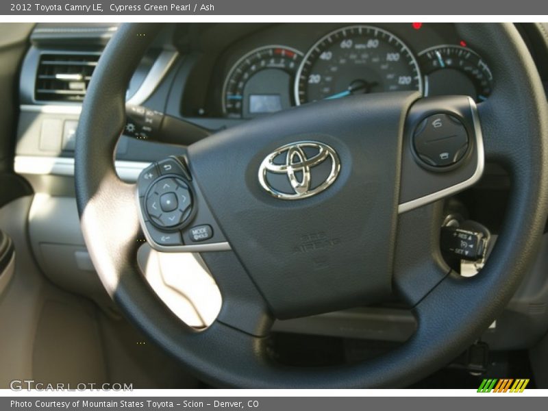 Cypress Green Pearl / Ash 2012 Toyota Camry LE