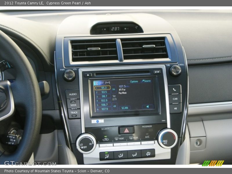 Cypress Green Pearl / Ash 2012 Toyota Camry LE