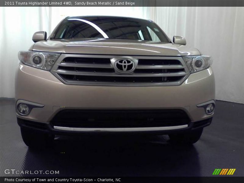 Sandy Beach Metallic / Sand Beige 2011 Toyota Highlander Limited 4WD