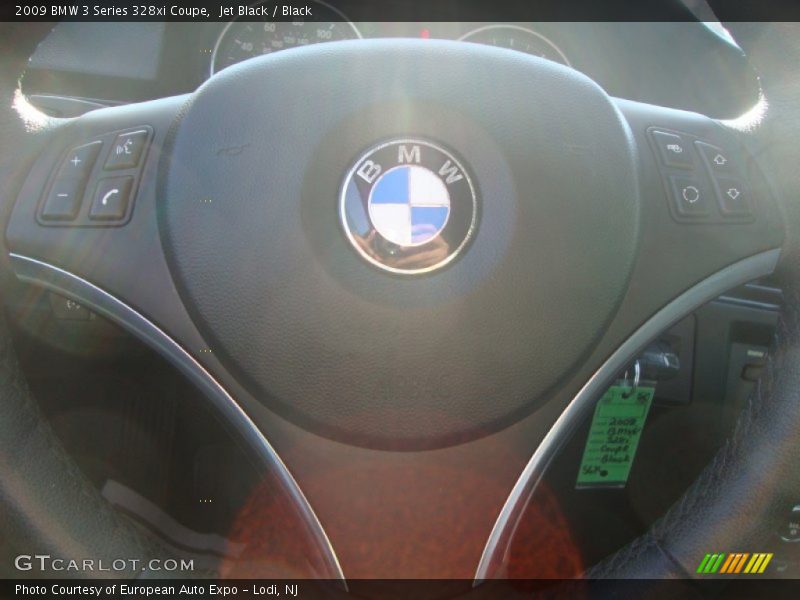 Jet Black / Black 2009 BMW 3 Series 328xi Coupe