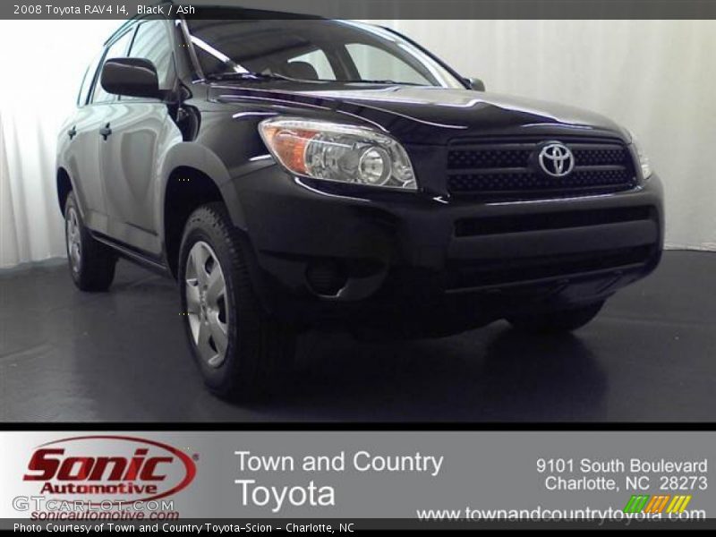 Black / Ash 2008 Toyota RAV4 I4