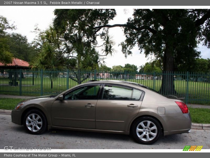 Pebble Beach Metallic / Charcoal 2007 Nissan Maxima 3.5 SL
