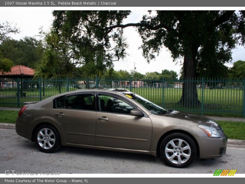 Pebble Beach Metallic / Charcoal 2007 Nissan Maxima 3.5 SL