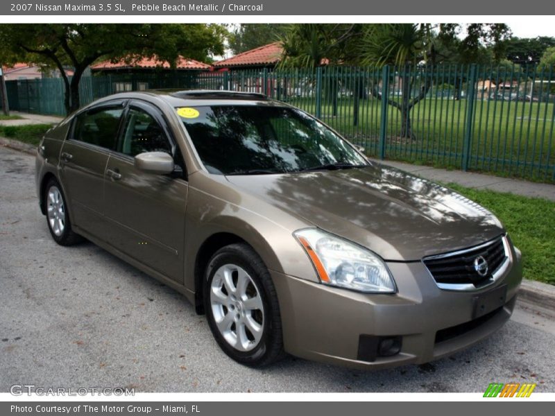 Pebble Beach Metallic / Charcoal 2007 Nissan Maxima 3.5 SL