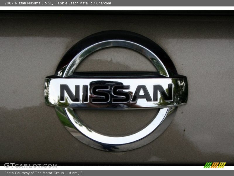 Pebble Beach Metallic / Charcoal 2007 Nissan Maxima 3.5 SL