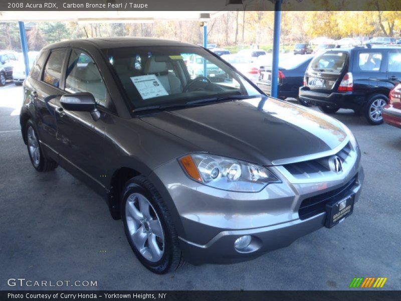 Carbon Bronze Pearl / Taupe 2008 Acura RDX