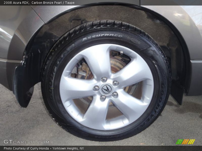 Carbon Bronze Pearl / Taupe 2008 Acura RDX