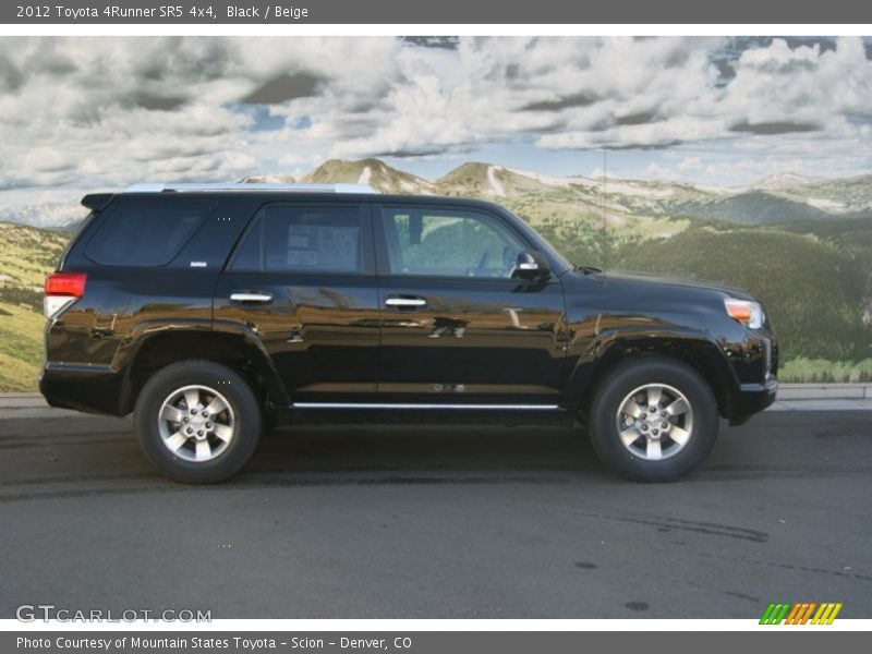 Black / Beige 2012 Toyota 4Runner SR5 4x4